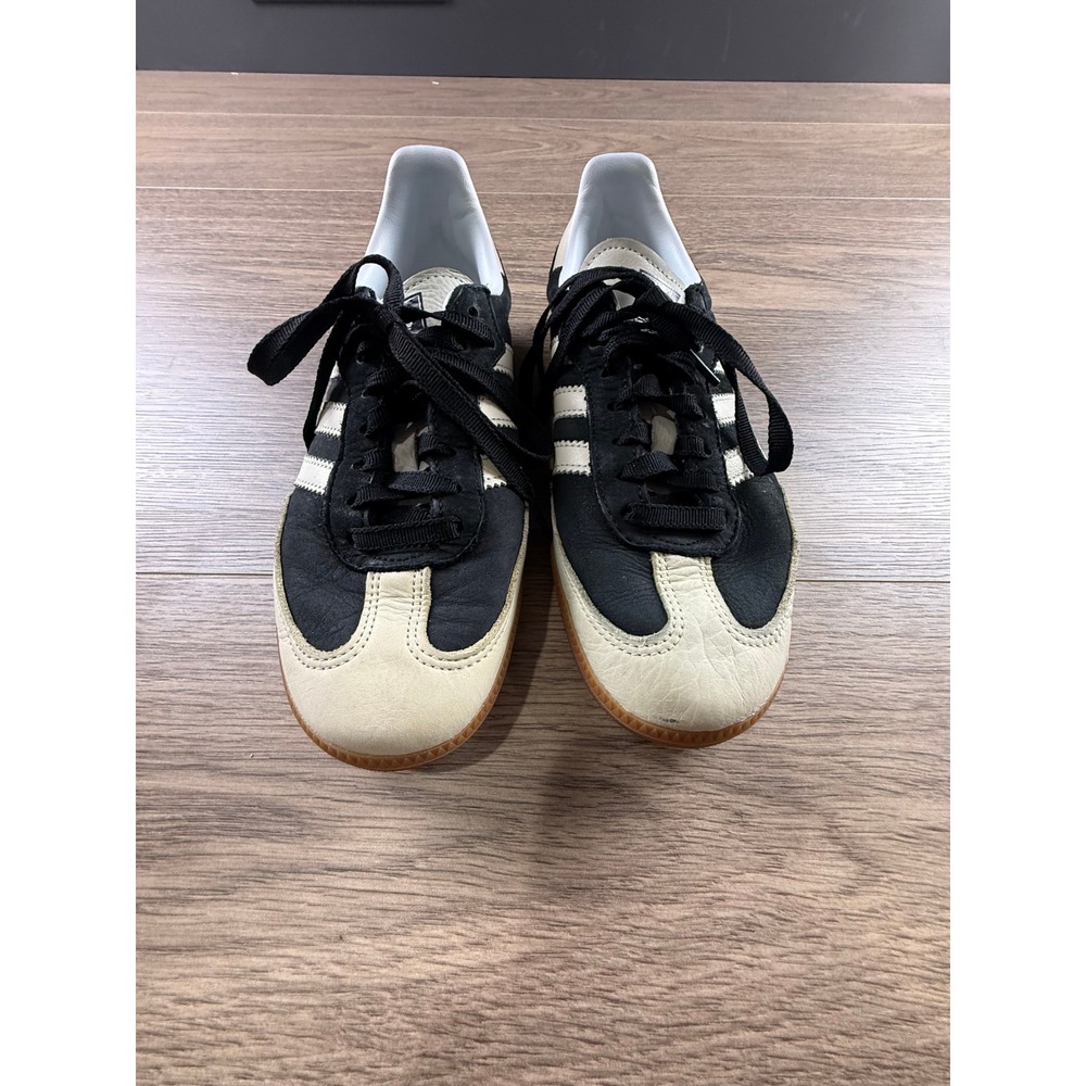 Adidas Samba OG Shoes Women's Core Black Wonder White Size 8.5 Casual Lifestle - Picture 11 of 12